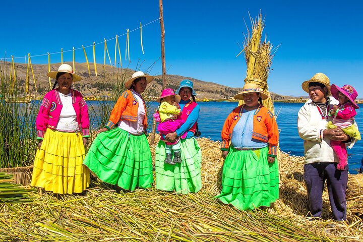 Speedboat Day Trip to Uros and Taquile From Puno