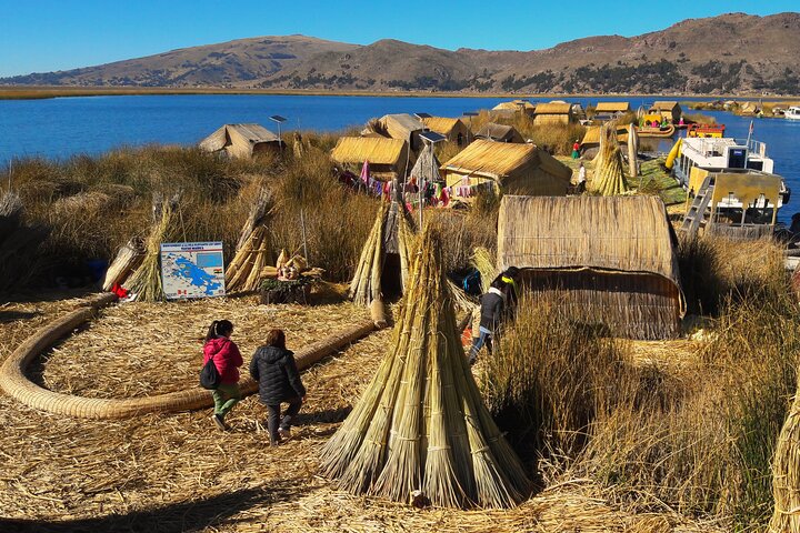 Speedboat Day Trip to Uros and Taquile From Puno