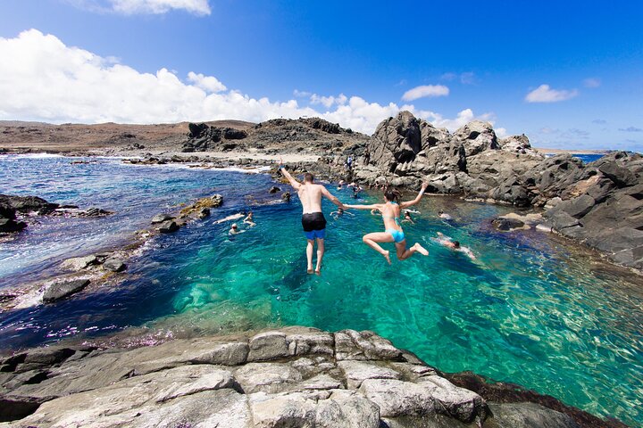 Island Jeep Safari with Natural Pool Baby Beach and Lunch