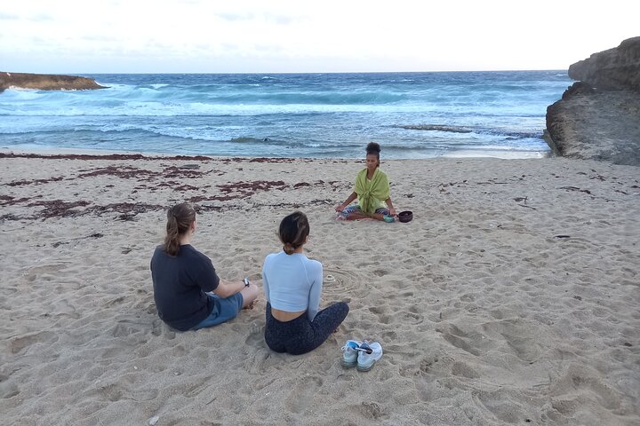 Private Guided Beach Meditation & Hike + Transfer