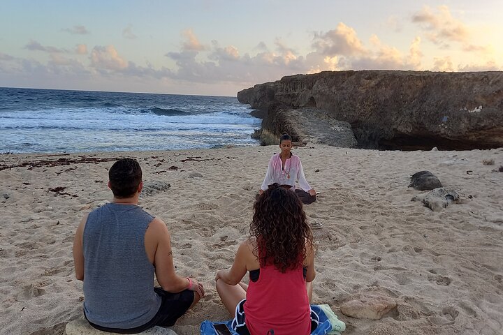 Private Guided Beach Meditation & Hike + Transfer