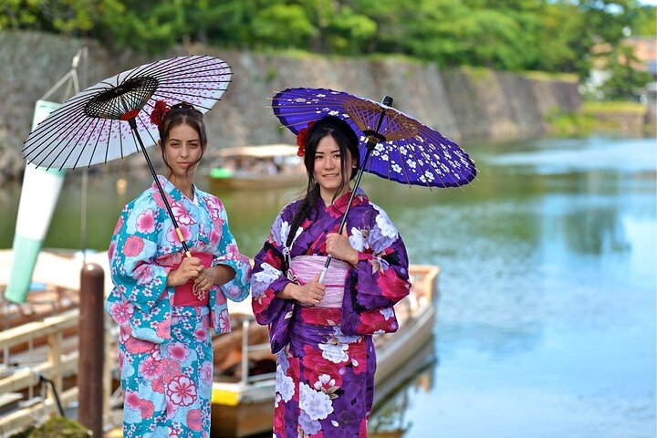Private Kimono Elegant Experience in the Castle Town of Matsue