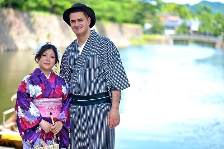 Private Kimono Elegant Experience in the Castle Town of Matsue