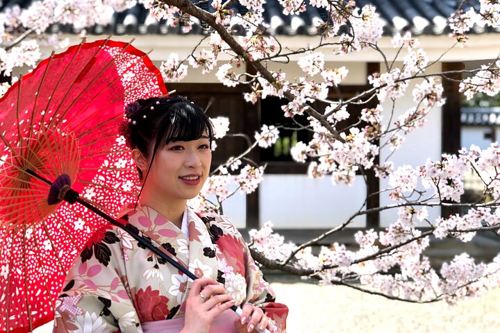 Private Kimono Elegant Experience in the Castle Town of Matsue