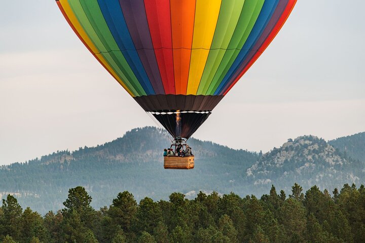 Hot Air Balloon Flight Over Black Hills