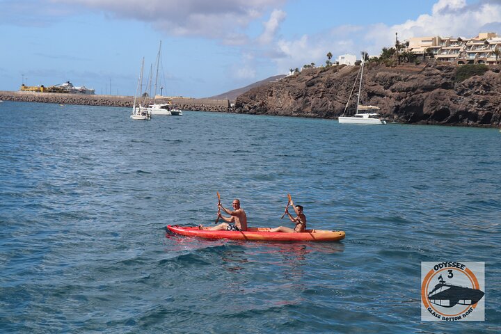 Odyssee 3: The Glass Bottom Boat Tour in Fuerteventura