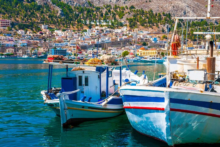 Full-Day 3 Islands Cruise: Kalymnos, Plati and Pserimos from Kos