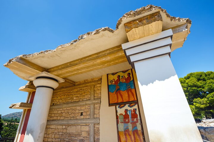 Heraklion & Knossos Guided Tour from Rethymnon