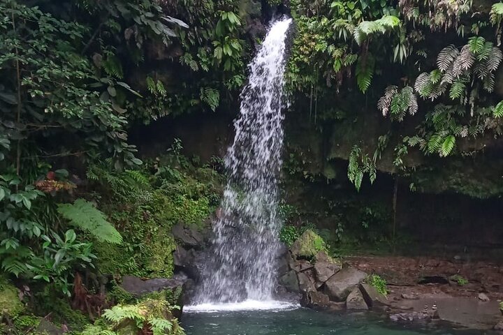 Pepper's Choice : Waterfalls, Sulphur Spa & Black Sand Beach