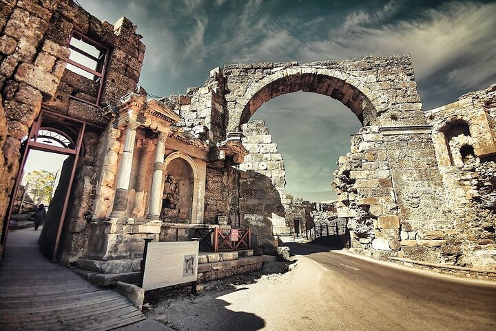 Perge, Aspendos, Side and Waterfall Full Day Tour