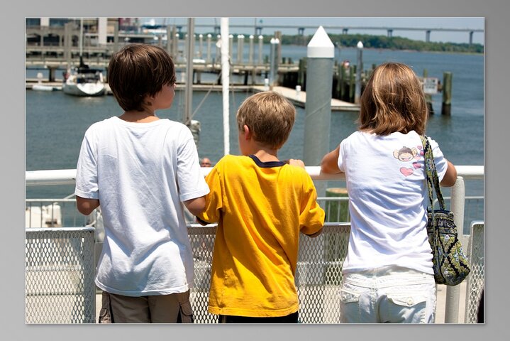 Charleston Harbor Live Narrated History Day or Sunset Boat Cruise