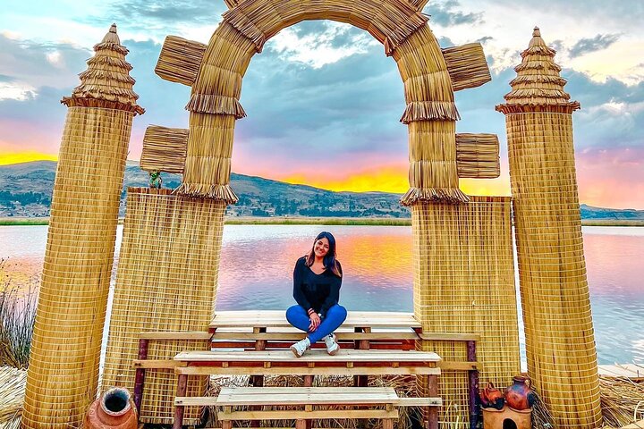 3h Boat Tour to Uros Island from Puno