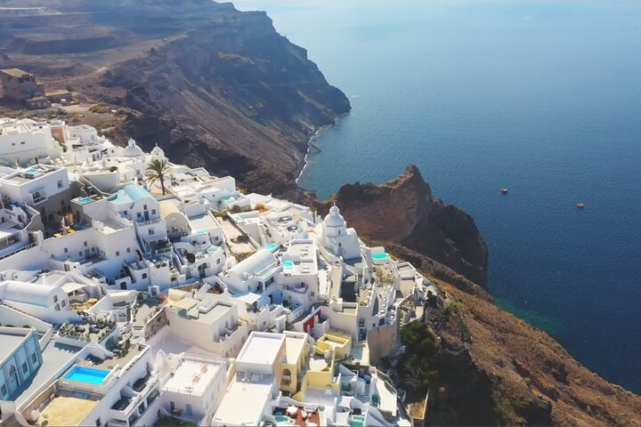 Santorini Island Full-Day Sightseeing Tour from Rethymnon