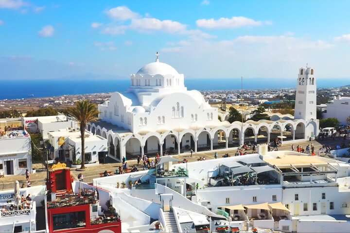 Santorini Island Full-Day Sightseeing Tour from Rethymnon