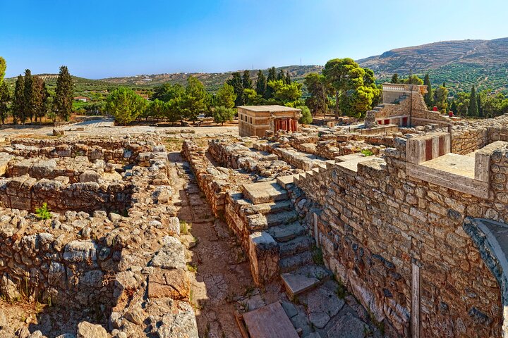 Heraklion & Knossos Guided Tour from Rethymnon