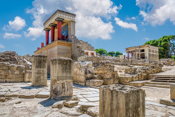 Heraklion & Knossos Guided Tour from Rethymnon