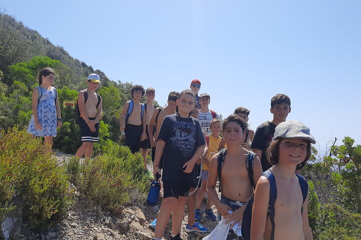 Excursion to the wild beach of Galenzana in Sup and Canoe