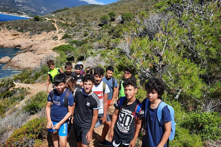 Excursion to the wild beach of Galenzana in Sup and Canoe
