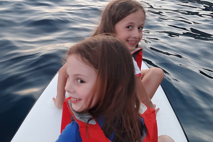 Excursion to the wild beach of Galenzana in Sup and Canoe