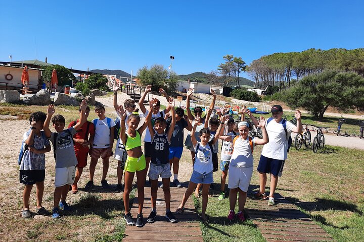 Excursion to the wild beach of Galenzana in Sup and Canoe