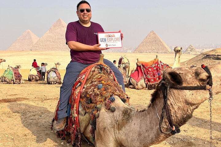 Half Day Tour Giza Pyramids &Great Sphinx with Private Tour Guide