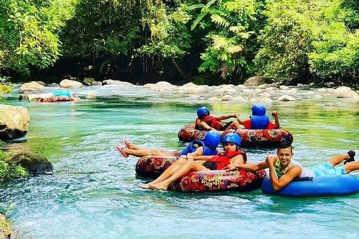 Rio Celeste Combo: River Tubing+Blue Waterfall+Exotic Wildlife