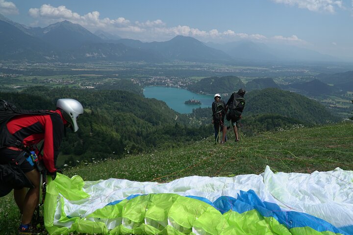 Lake Bled Tandem Paragliding