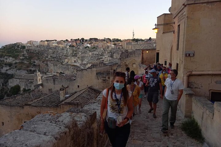 Matera by Night. Entrance fees included Cave House and Rock Church.