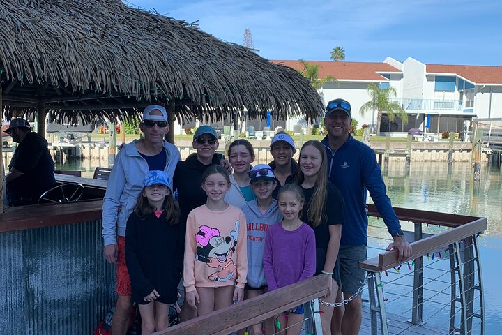 Tiki Boat cruise to John's Pass Sandbar, Madeira Beach.