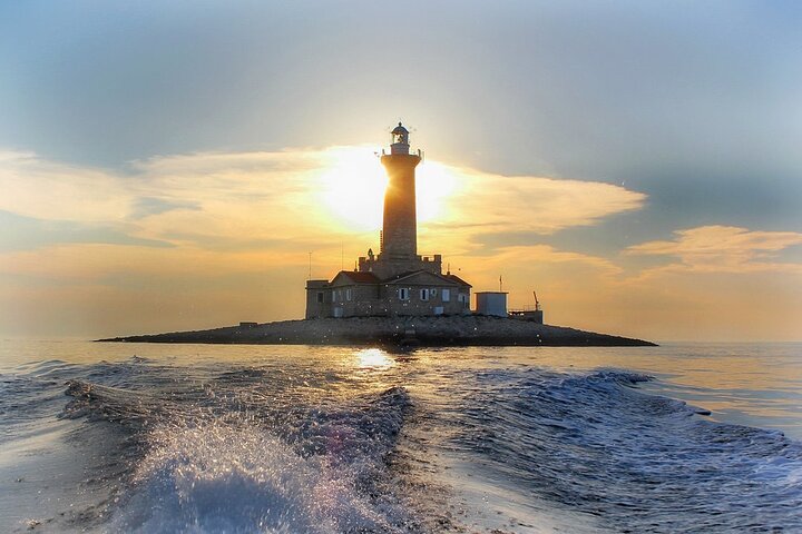 Medulin: 85% Dolphin Sunset Cruise, All-Inclusive & Face Painting