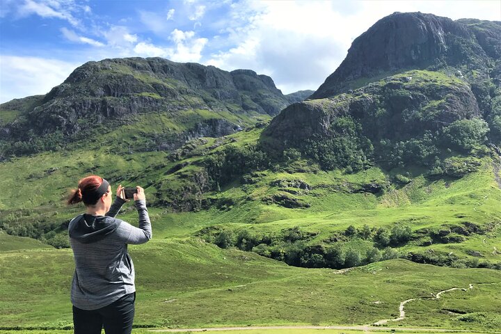 Glencoe, Scenic Walk & Highlands Guided Tour starting Glasgow