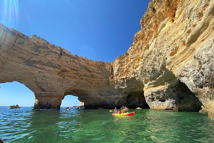 Benagil: Caves, Beaches, and Secret Spots Guided Kayak Tour