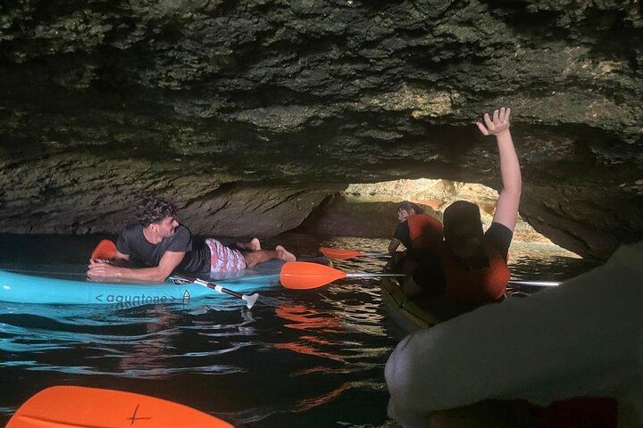 Benagil: Caves, Beaches, and Secret Spots Guided Kayak Tour