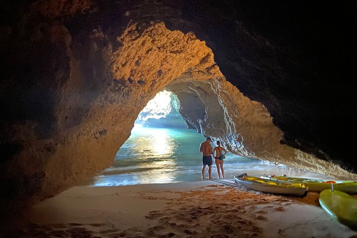Benagil: Caves, Beaches, and Secret Spots Guided Kayak Tour