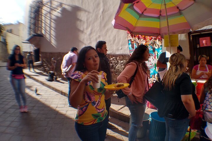 Cultural walk through the center of Guanajuato