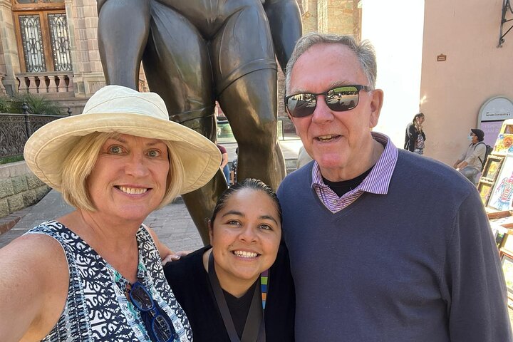 Cultural walk through the center of Guanajuato