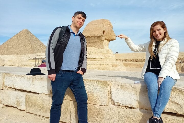 Half Day Tour Giza Pyramids& Great Sphinx with Private Tour Guide