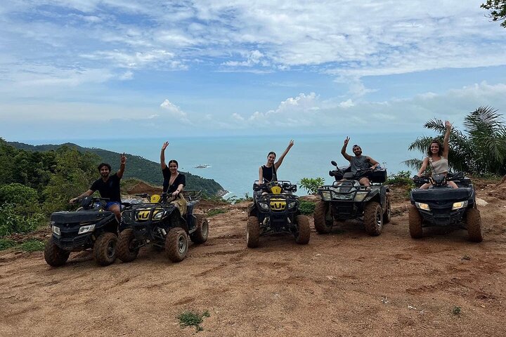 2.5-Hours ATV Jungle Adventure Experience from Koh Phangan