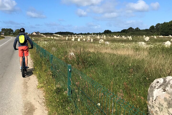 Off-road electric scooter-2h30 guided by GPS- "Carnac"