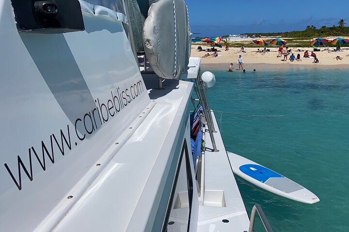 All Inclusive Beach and Snorkel Boat Tour to Icacos Island