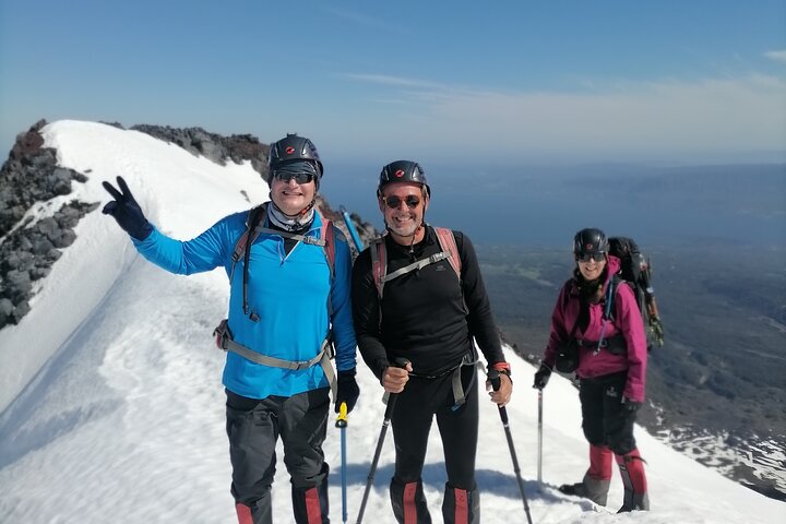Guided Ascent to the Villarrica Volcano from Pucón
