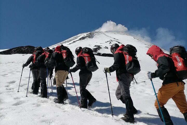 Guided Ascent to the Villarrica Volcano from Pucón