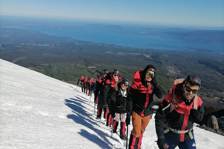 Guided Ascent to the Villarrica Volcano from Pucón