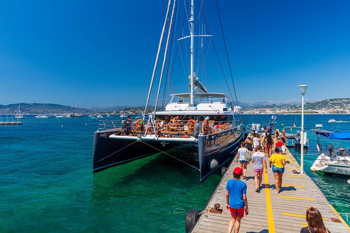 Catamaran from Cannes