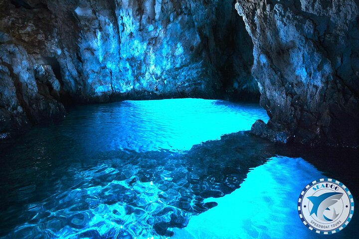 Blue cave, Mamula island, Submarine tunnels and Our lady of the Rocks (3h)