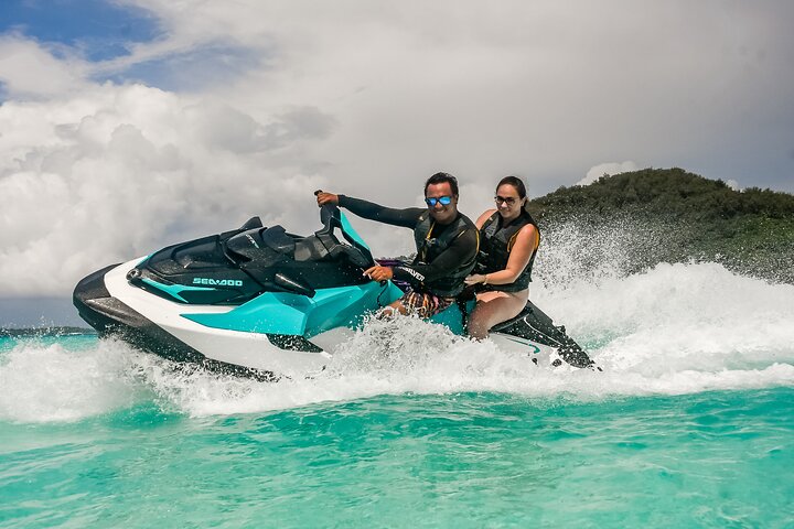 Bora Bora Island Tour by Jet Ski