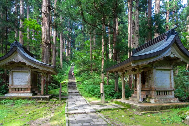 Dewa Sanzan & Tsuruoka in 1 Day Tour with Licensed Guide