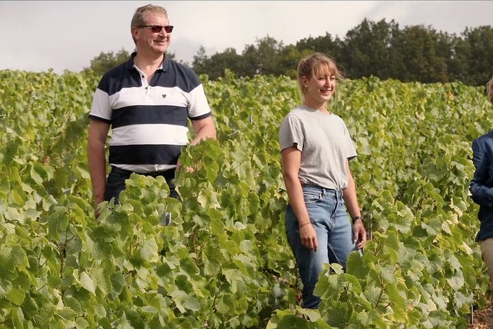 Champagne Cellar tour and tasting