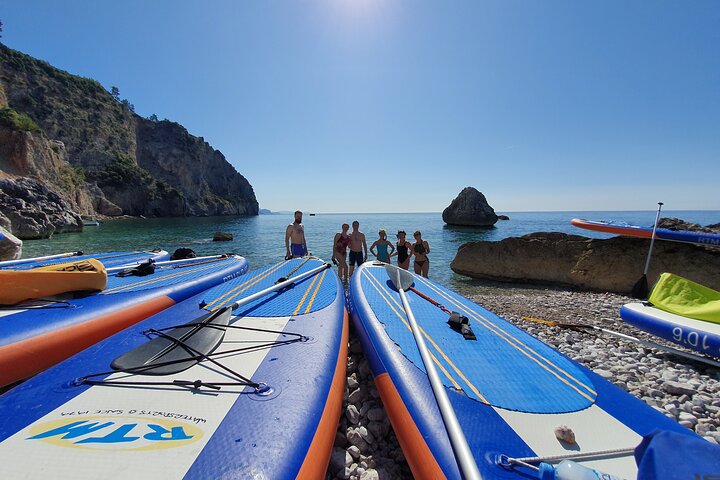 Budva Bay: Kayak & SUP Tour to Coastal Caves