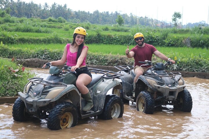 Ubud ATV Ride Through Elephant Cave, Monkey Forest, Waterfall